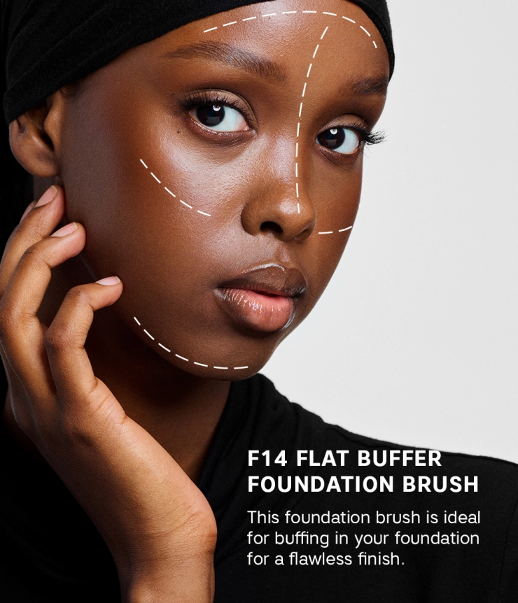 Flat Buffer Foundation Brush