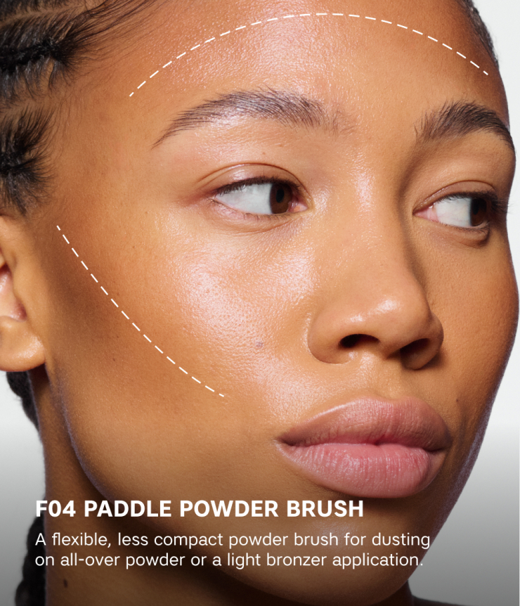 Paddle Powder Brush 04 Makeup-Kwasten