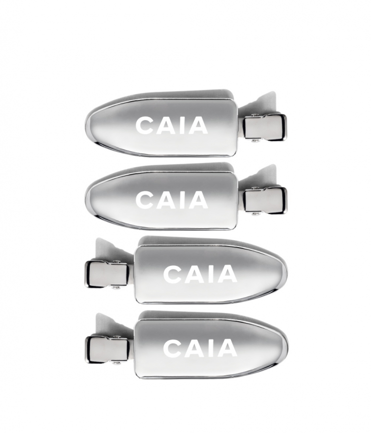 SILVER HAIR CLIPS